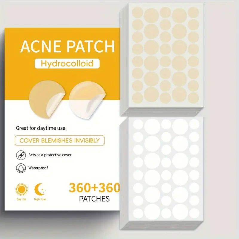 720 Count Hydrocolloid Acne Patches, Blemishes Pimples Covering Patch Beauty & Personal Care - DailySale