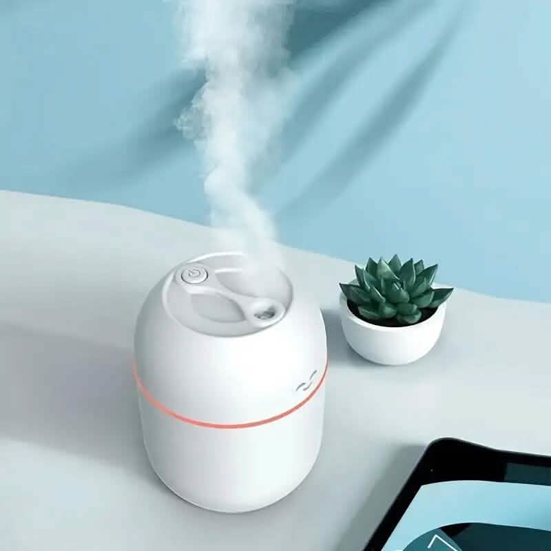 7.44Oz Portable Aromatherapy USB Powered Humidifier with LED Night Lig