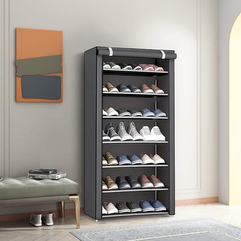 10-Layer 9 Grid Shoe Rack Shelf Storage Closet Organizer