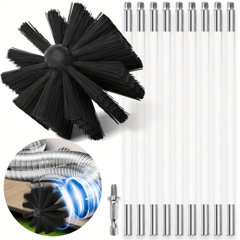 8 Ft. Dryer Vent Cleaning Brush Home Improvement - DailySale