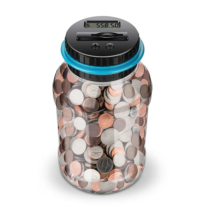 800+ Coin Capacity Digital Counting Money Jar Everything Else - DailySale