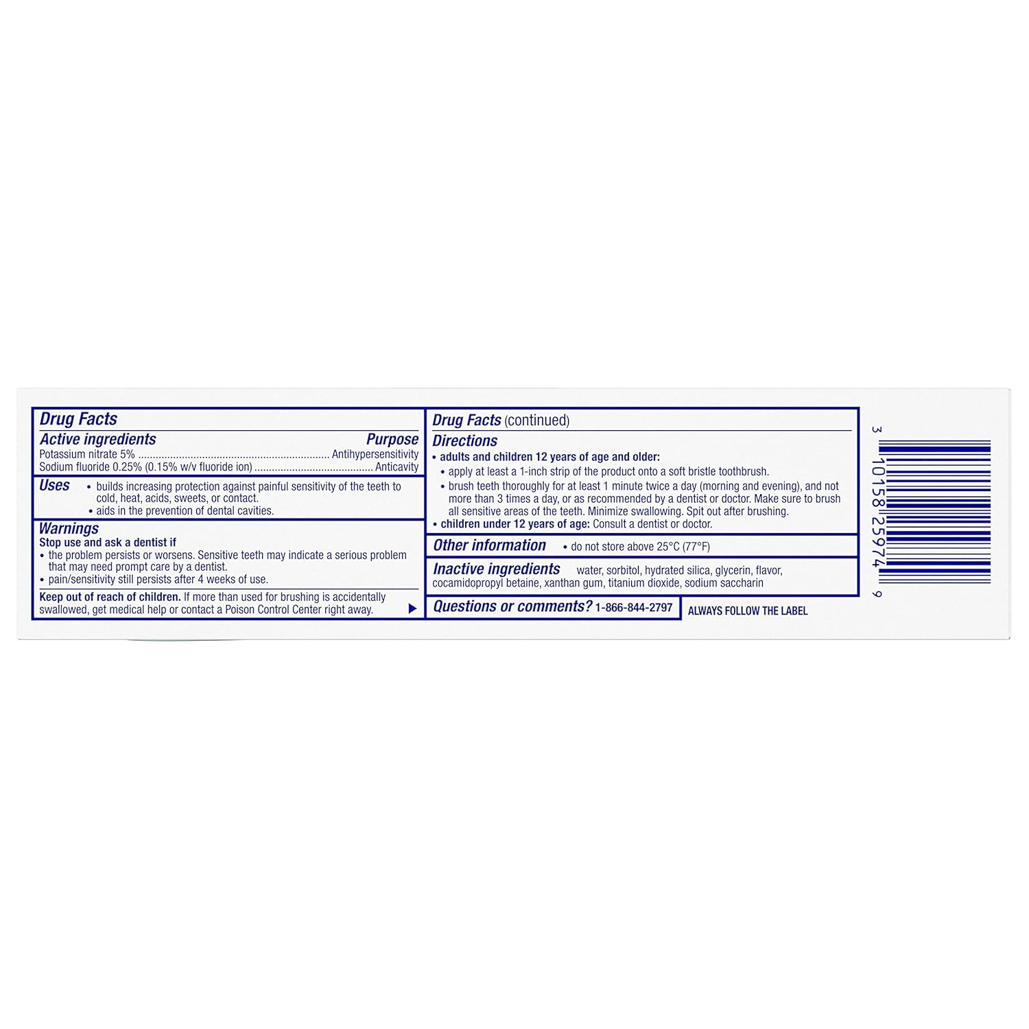 3 Pack Sensodyne Pronamel Mineral Boost Enamel Toothpaste
