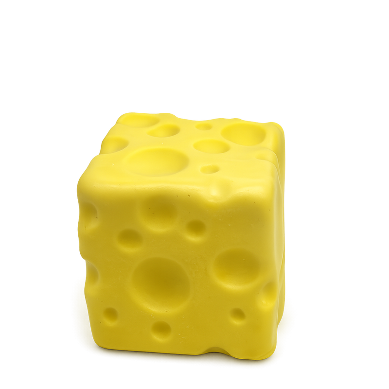 Fun Doh Slow Rise Cheese Squishy - Slow Rising Sensory Stress Toy
