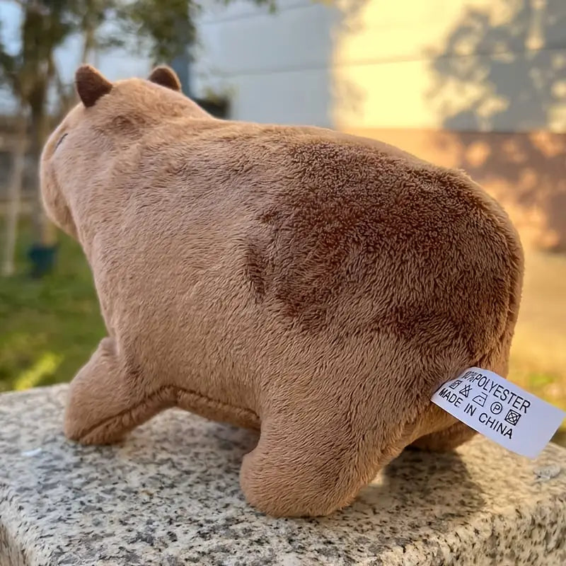 8.8 Inch Simulation Capybara Plush Toy, Lifelike Cute Stuffed Animal Toys & Games - DailySale