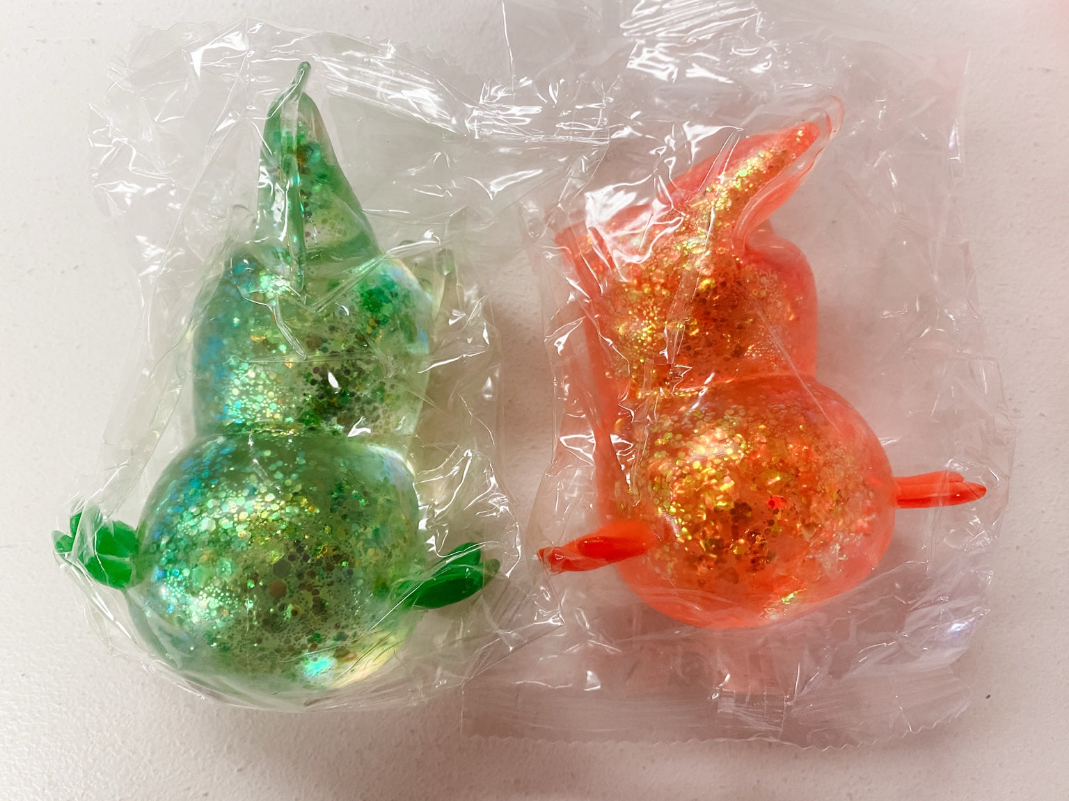 Glitter Crystal Axolotl Squishy Toy | Slow Rise Sensory Fidget | Stress Relief Squeeze Toy for Kids & Adults