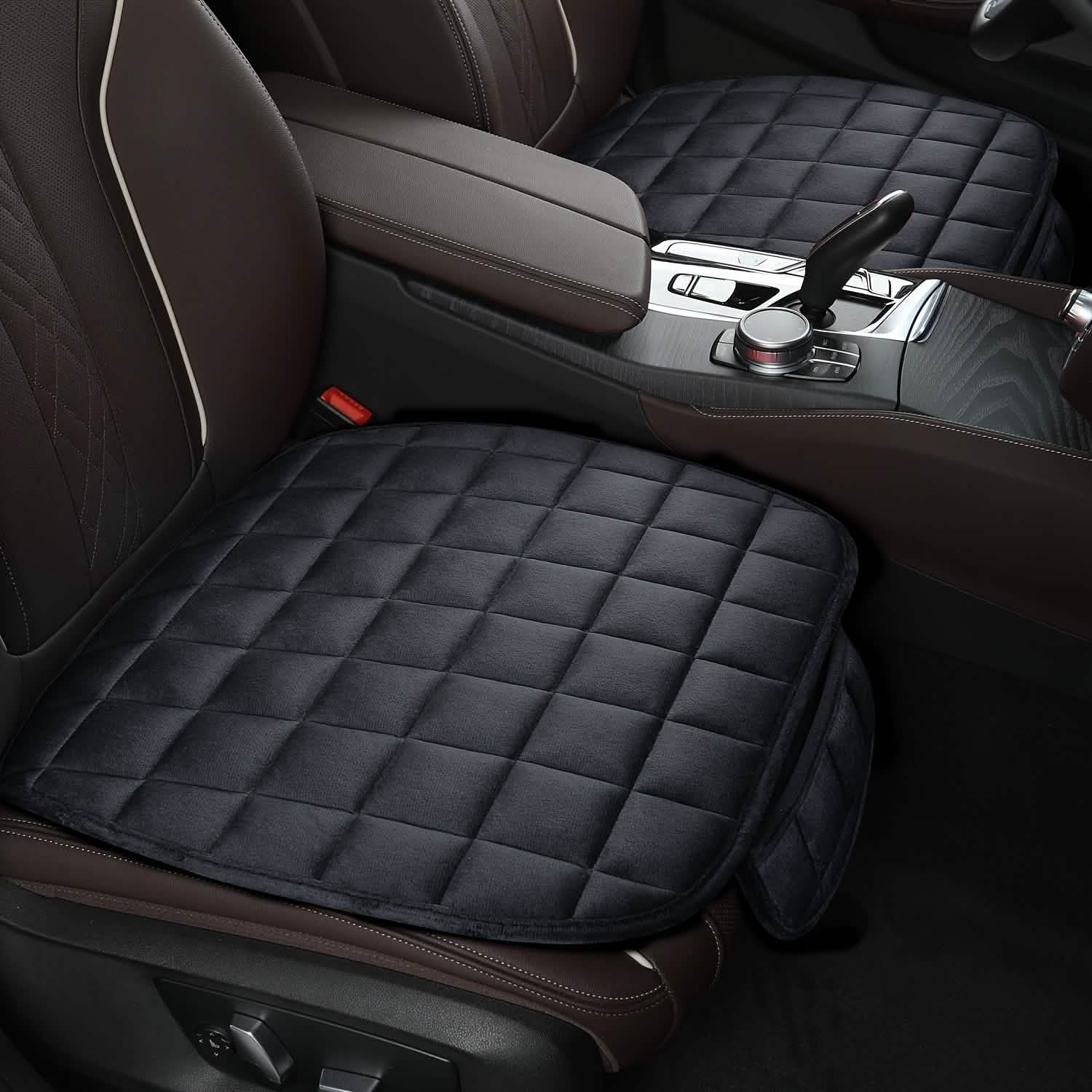 Winter Car Seat Cover – Universal Front Seat Cushion, Anti-Slip, Breathable