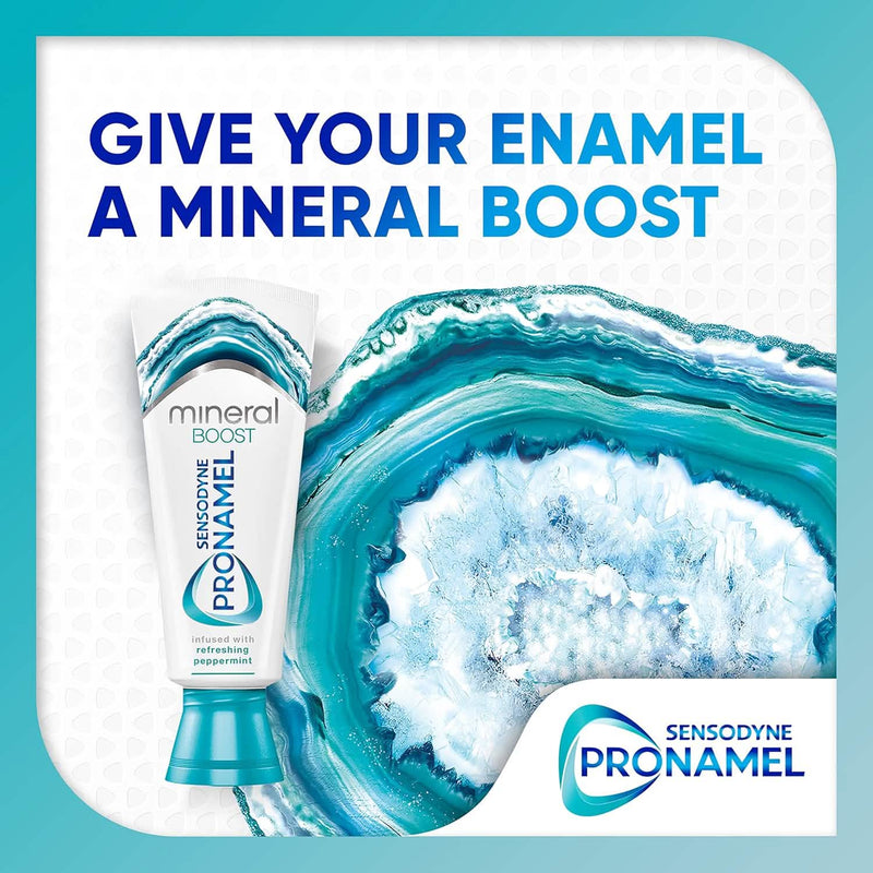 3 Pack Sensodyne Pronamel Mineral Boost Enamel Toothpaste