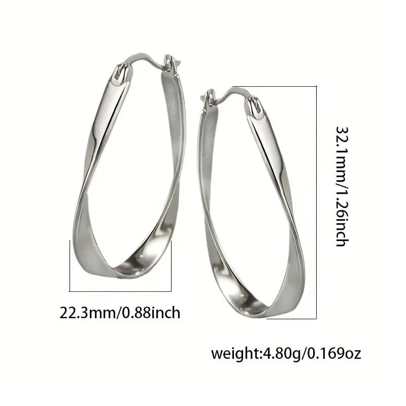 925 Silver Hypoallergenic Elegant Retro Style Earrings Earrings - DailySale