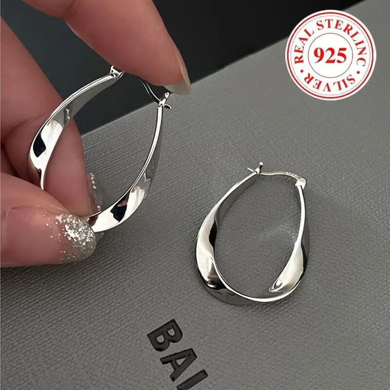 925 Silver Hypoallergenic Elegant Retro Style Earrings Earrings - DailySale