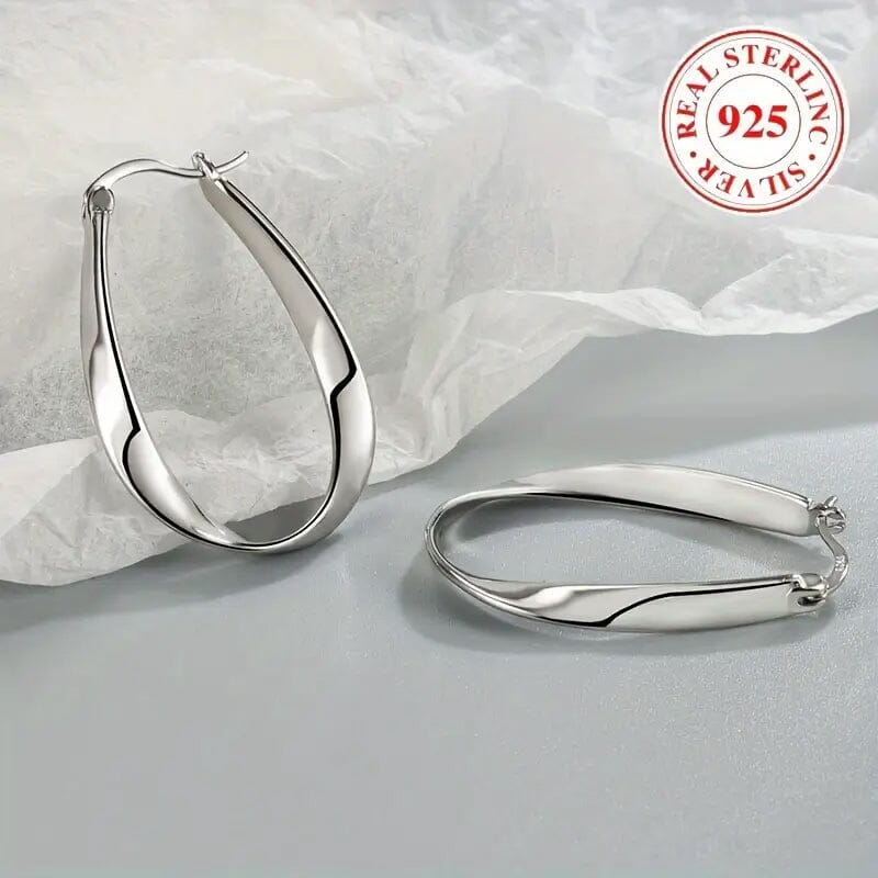 925 Silver Hypoallergenic Elegant Retro Style Earrings Earrings - DailySale