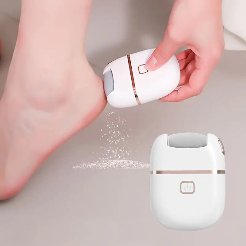 Rechargeable Electric Foot Grinder - Three Replaceable Grinding Heads, Thickness Grinding Heads