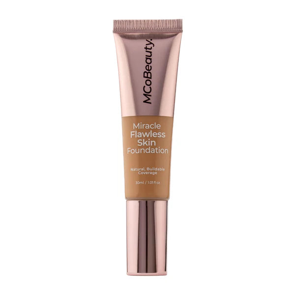 2-Pack MCoBeauty Miracle Flawless Skin Foundation – Medium Warm, 30ml