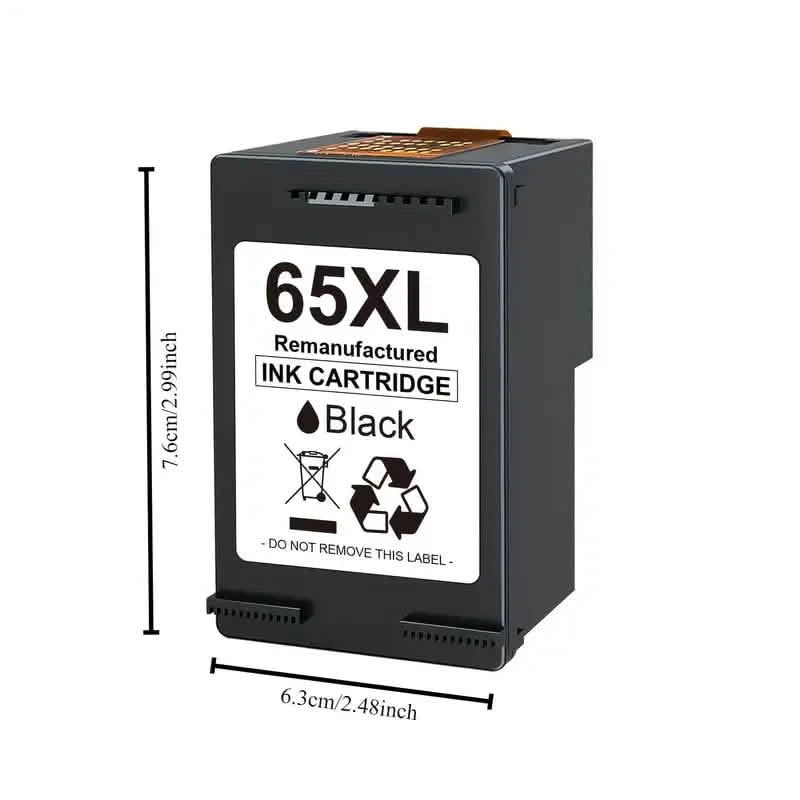 HP 65 / 65XL Black and Color Ink Cartridges