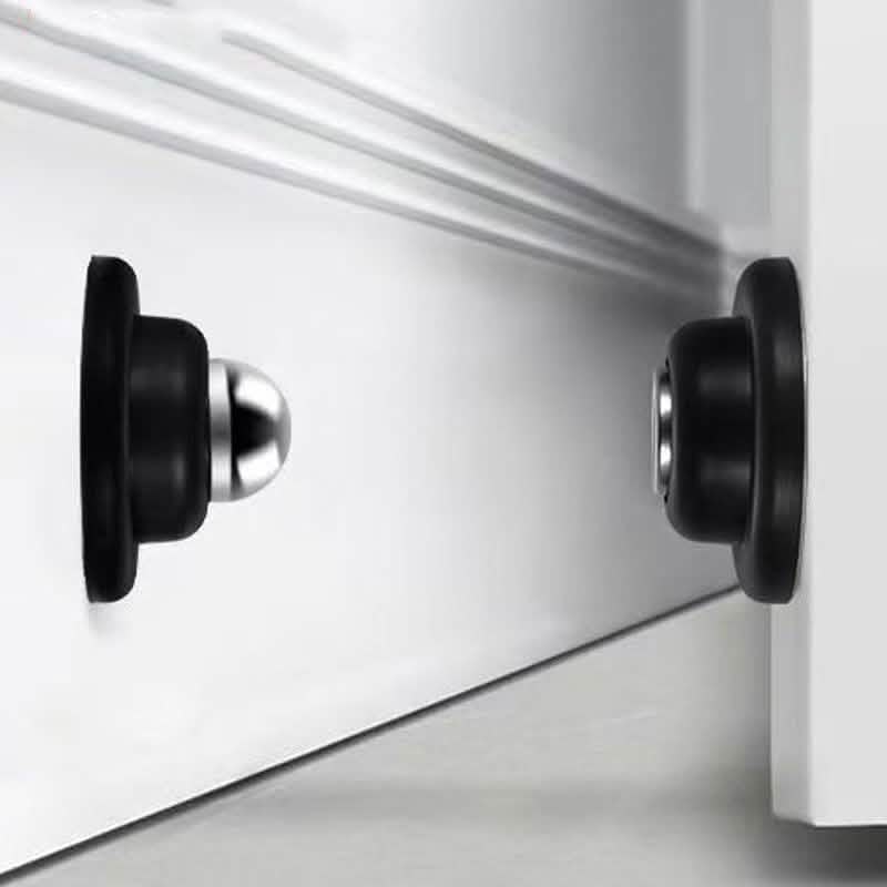 2-Pack: Heavy-Duty Magnetic Door Stopper