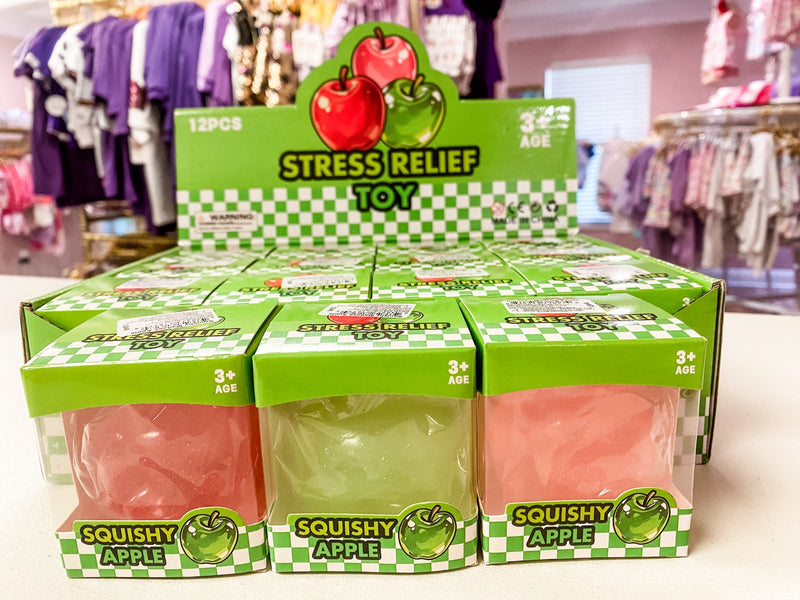 Squishy Apple Maltose Stress Relief Toy | Slow Rising Fidget Toy