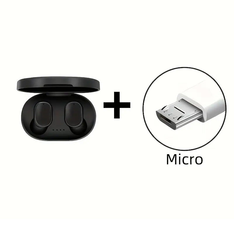 TWS In-Ear Wireless Headphones Mini Earbuds with Charging Case