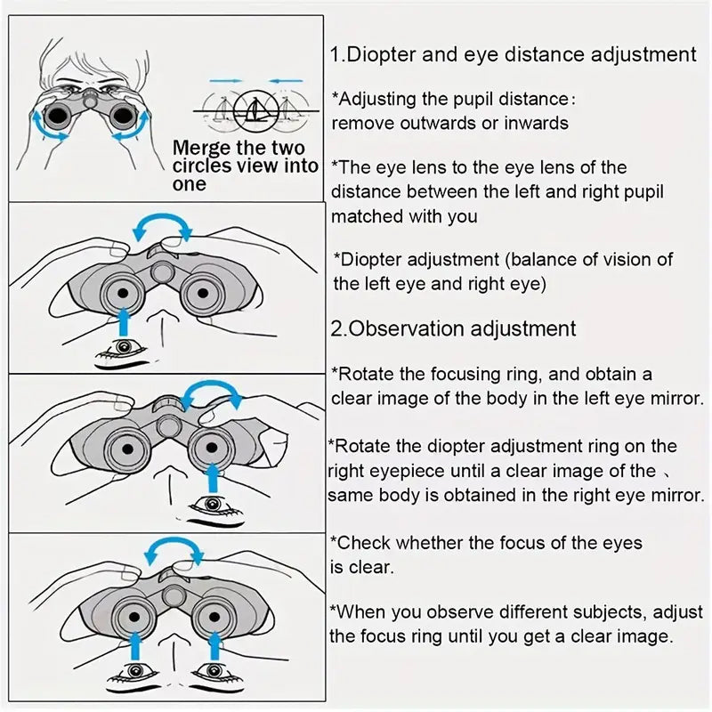 High-Definition Binocular Telescope with Night Vision