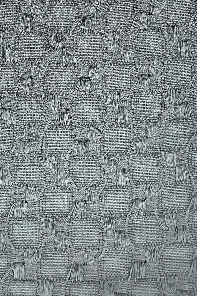 Kasentex 100% Cotton Soft Knitted Throw Blanket, Room Decor, Graduation Gifts, Fathers Day Gift, Mom Gift