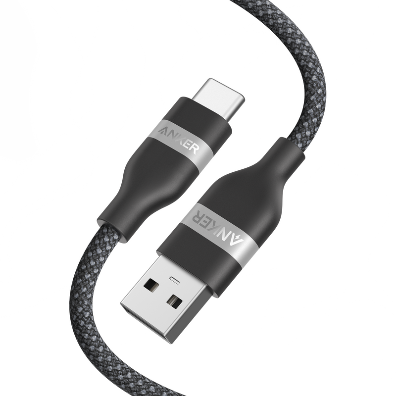 Anker USB-A to USB-C Cable (3 ft / 6 ft, Upcycled-Braided)