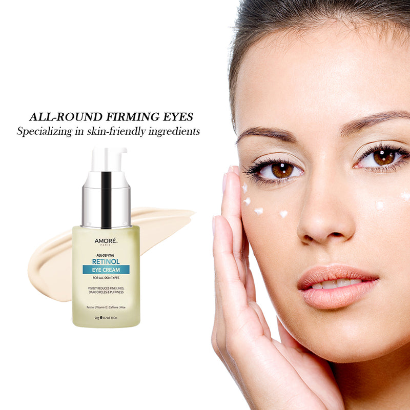 Anti-Aging Soothing Retinol Eye Cream A with Aloe, Hyaluronic Acid and Vitamin E