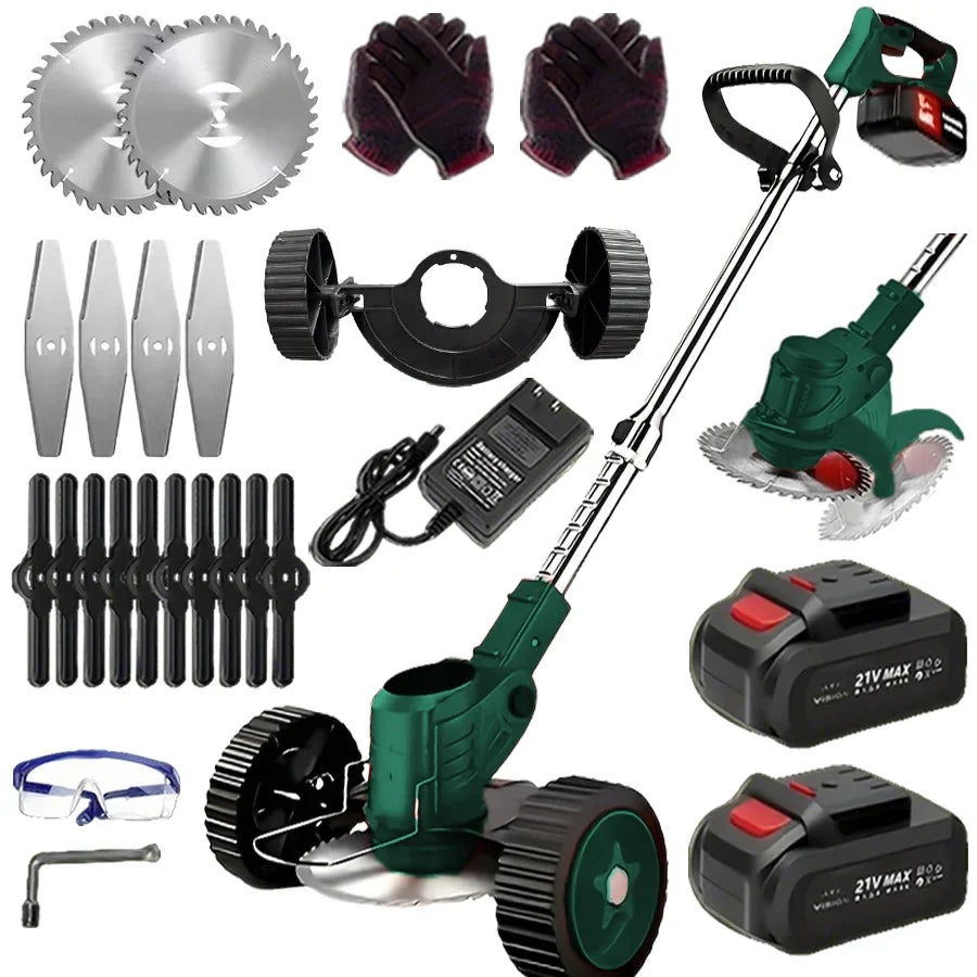 3-in-1 Electric Weed Wacker - Grass Trimmer, Lawn Edger & Brush Cutter