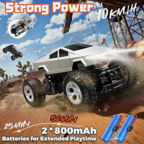 Remote Control Cyber Pickup Truck – All Terrain 2.4GHz RC Car