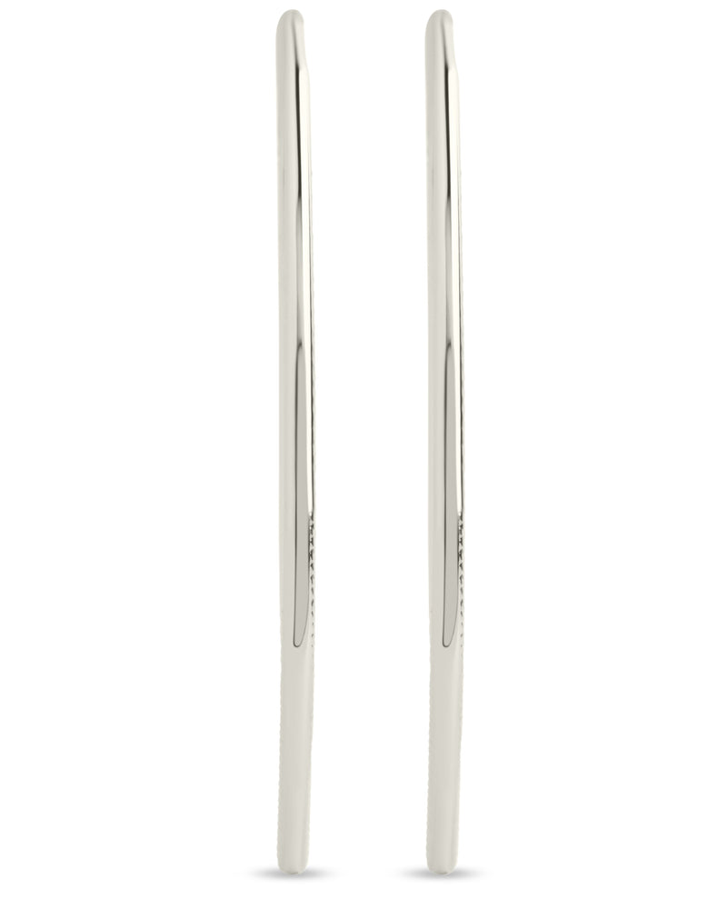 Delicate Threader Hoop Earrings