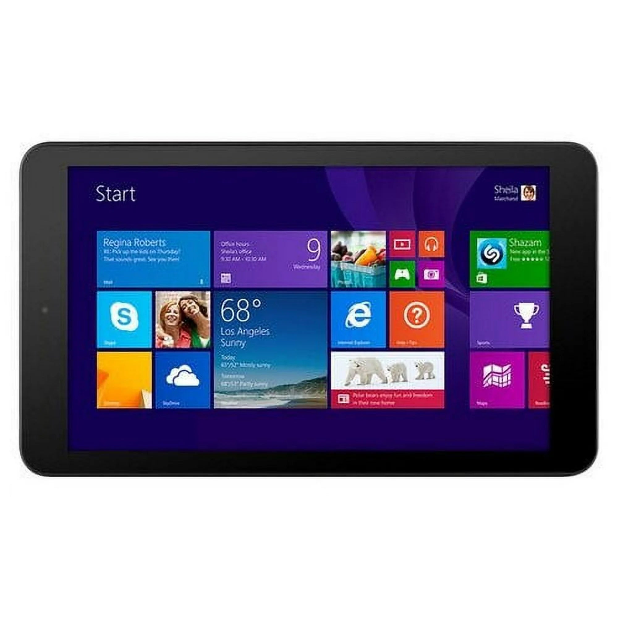 Ematic EWT900BL 16GB Tablet PC - 8.9" - IPS Technology - Wireless LAN (Black)