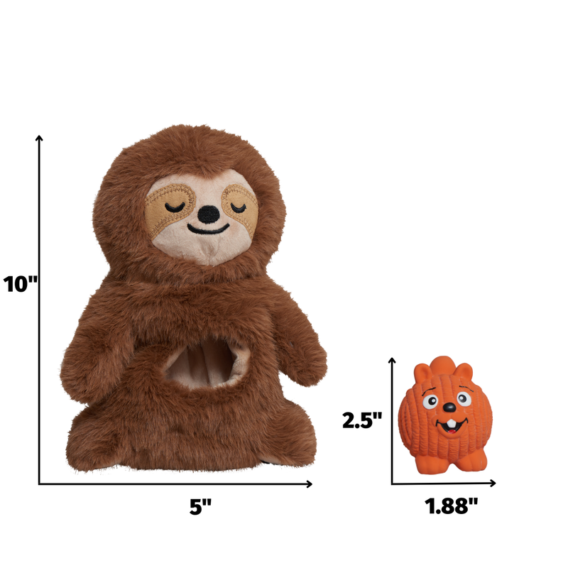 HuggleSnuffles™ Snuggle & Zoom™ Enrichment Toy