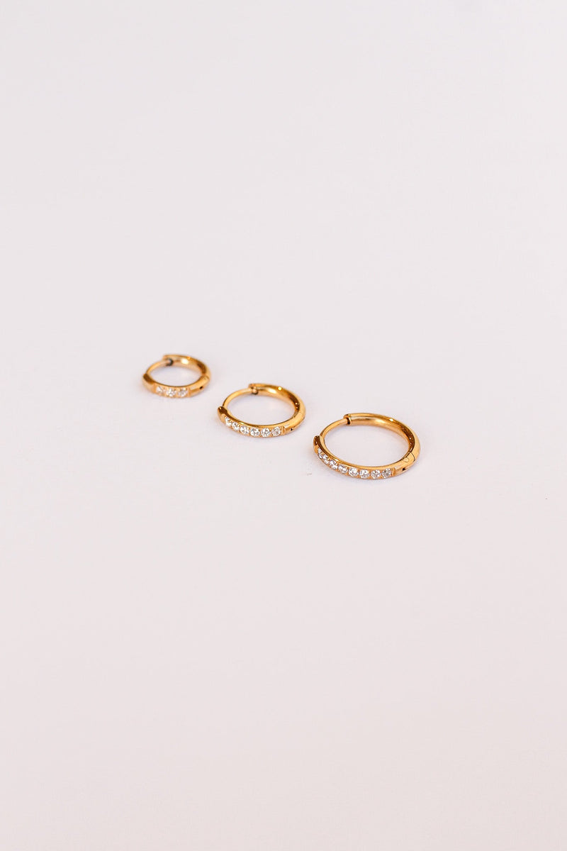 Micro Crystal Hoop