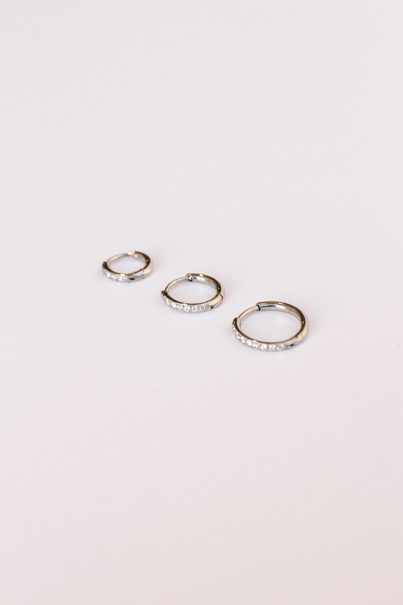 Micro Crystal Hoop