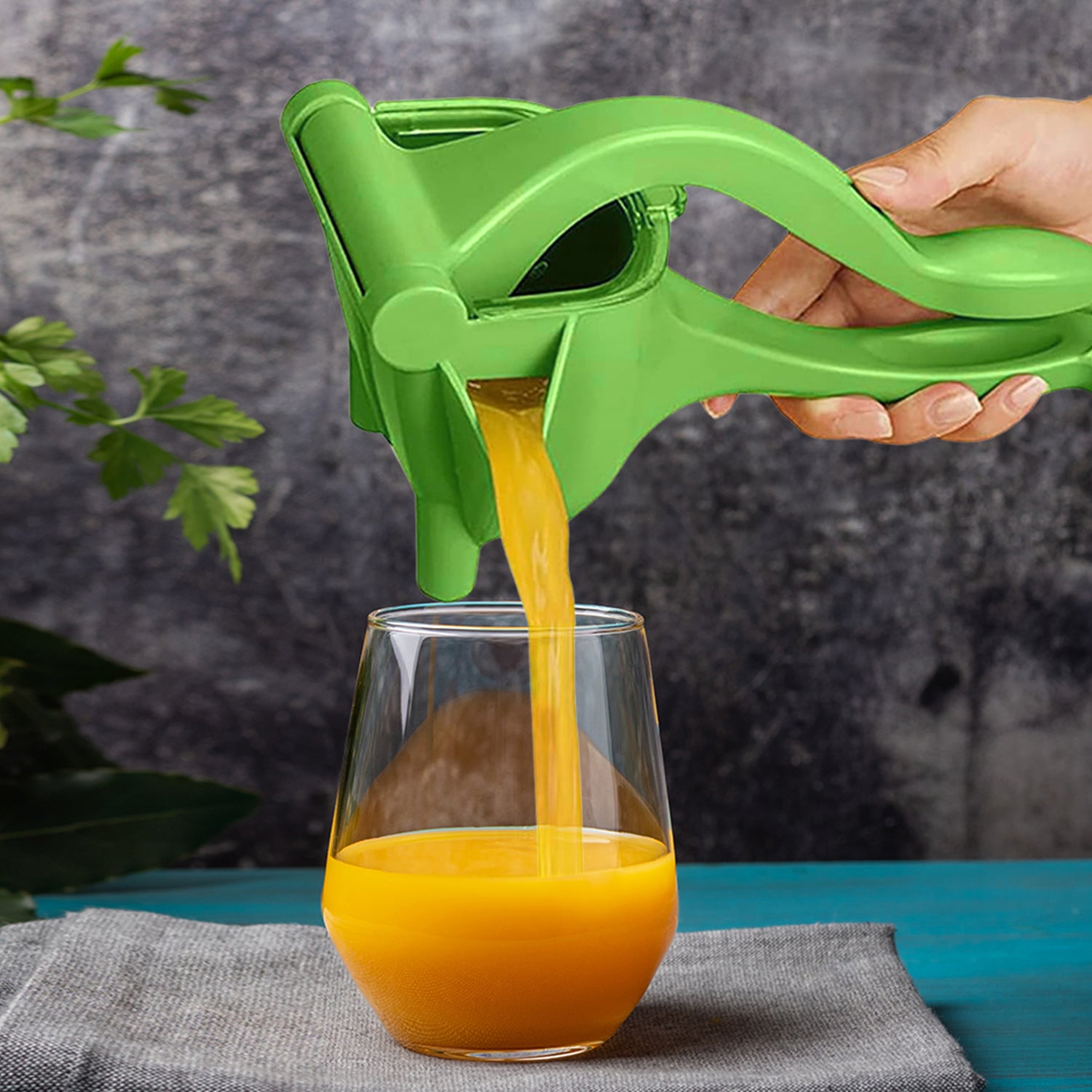 Portable Manual Press Juicer Extractor Squeezer Squash