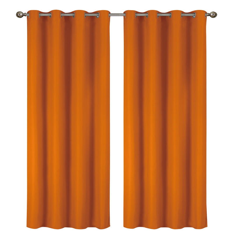 2-Pack Solid Thermal Blackout Curtain Panels - 55" x 84"