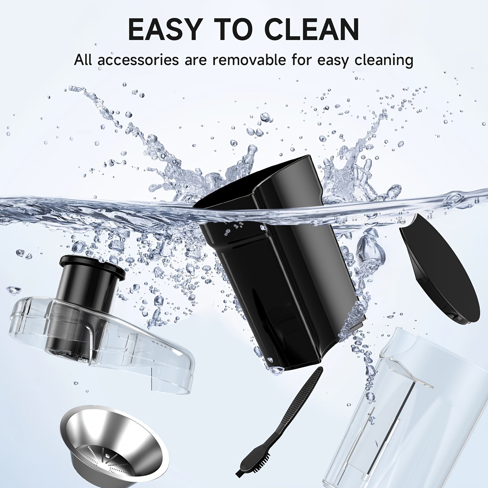 500W Centrifugal Juicer Machine 3 Speed Wide Mouth Fruit Vegetable Extractor