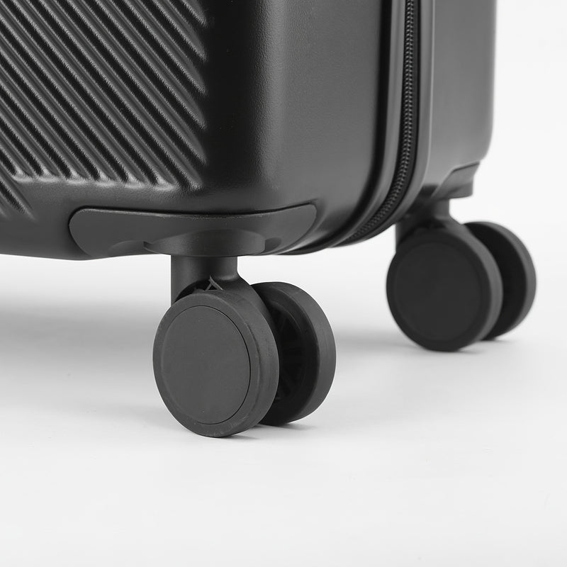 Hard Shell Carry-On Luggage - USB Port, TSA Lock, Spinner Wheels