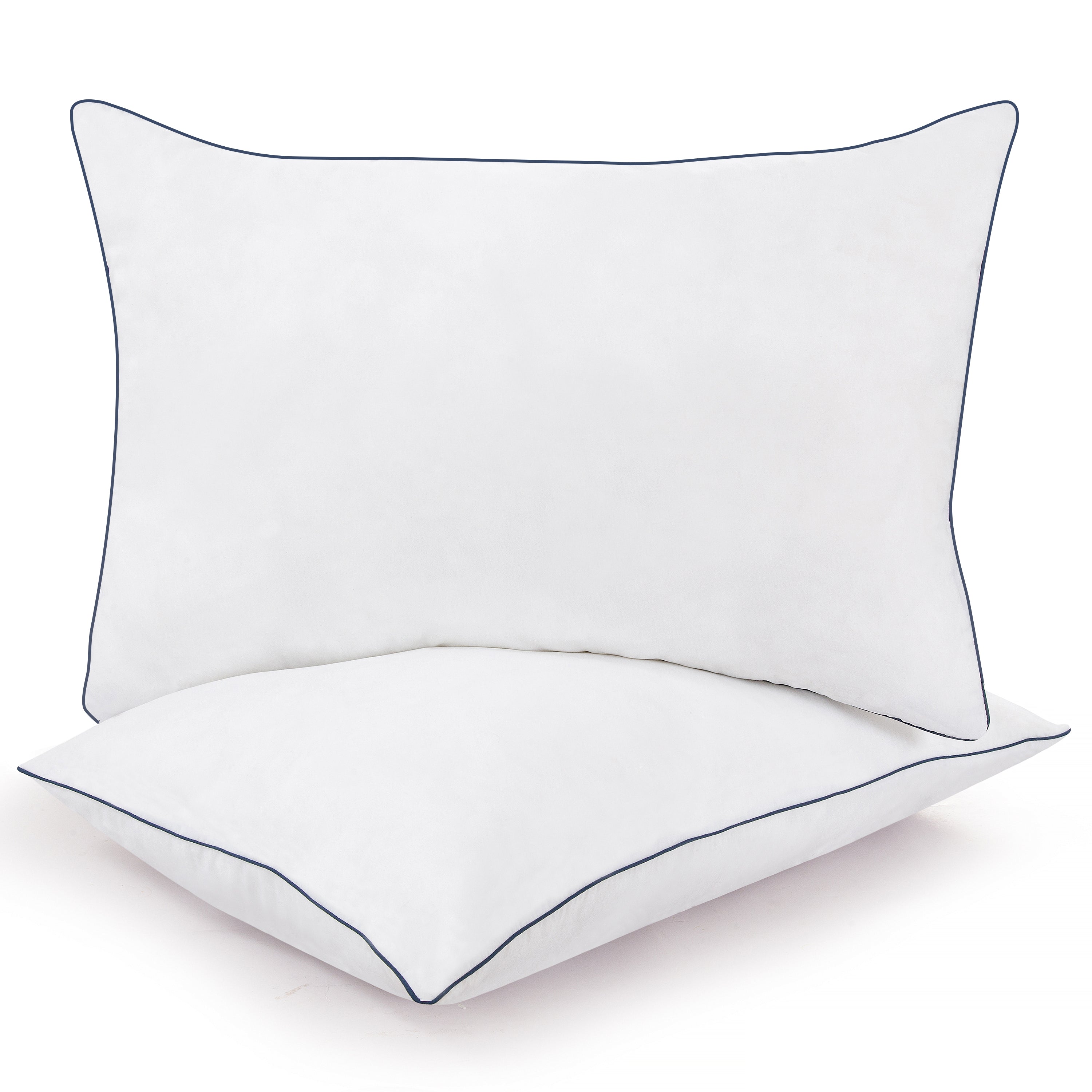 2-Pack: Royale Linens  Gusseted Pillows Soft Hotel Quality