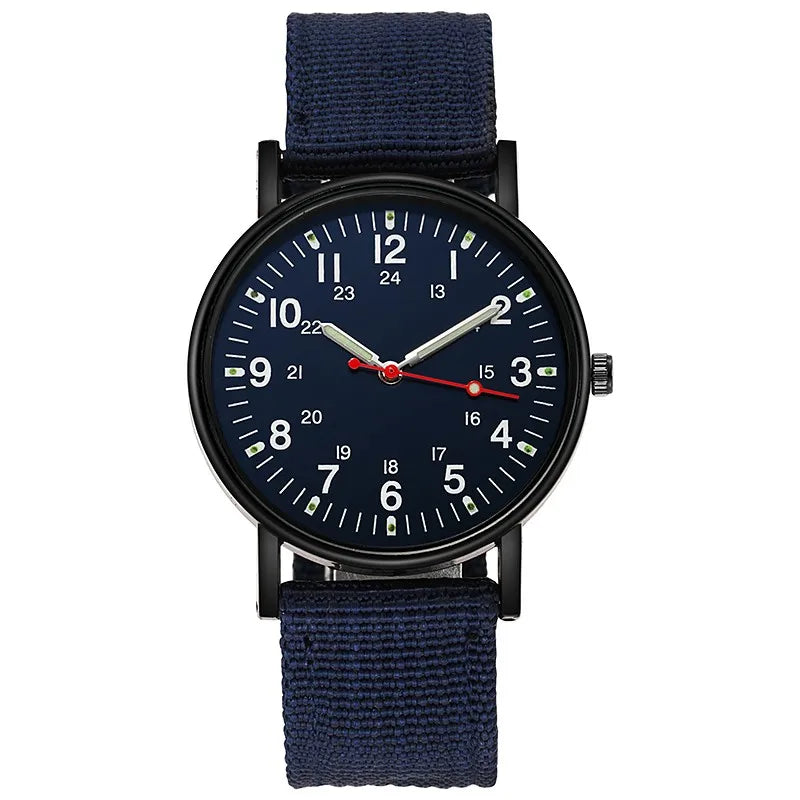 Men's Large Dial Quartz Watch 38mm (1.5 in) - Luminous Hands, Alloy Case & Bracelet, Fashion Casual