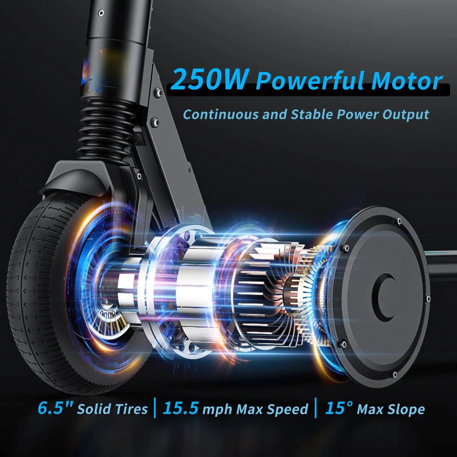 COROMA Electric Scooter for Women - Foldable, 40-60km Range