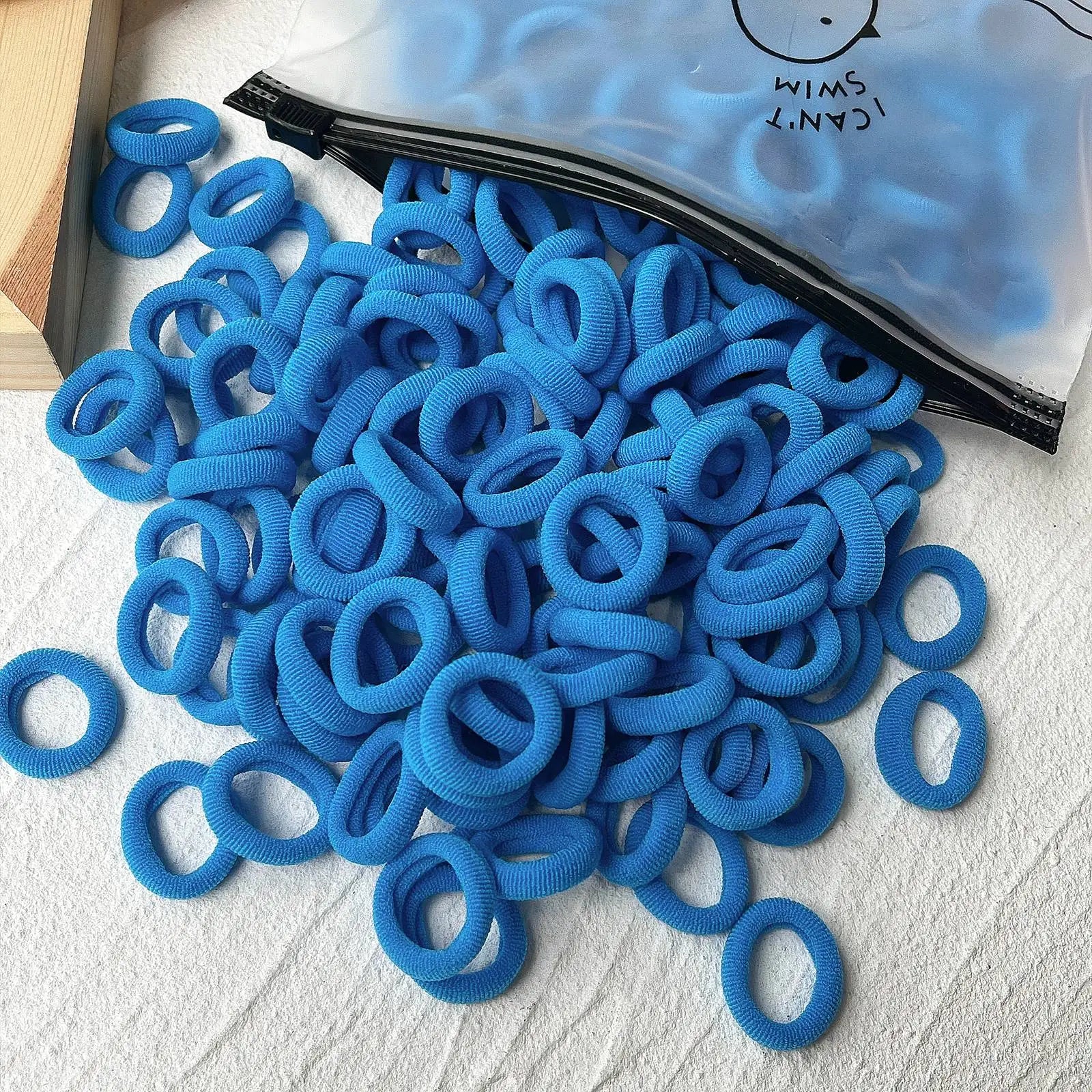 20/50-Pack Kids Elastic Hair Bands, Colorful Girls Scrunchies & Baby Hair Ties