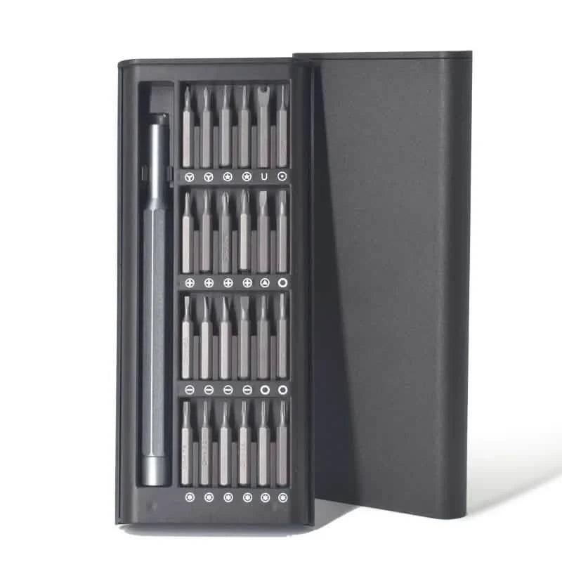 25-in-1 Precision Magnetic Screwdriver Kit - S2 Bits for iPhone, PC, Laptop, Watch, Camera, Glasses