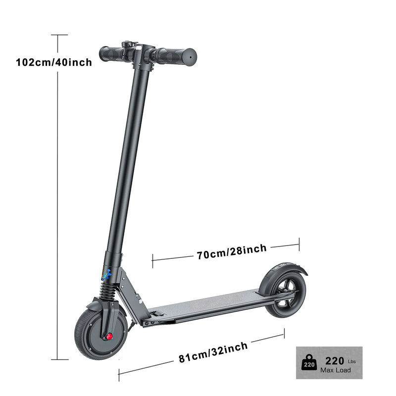CAROMA Electric Scooter for Women - Foldable, 40-60km Range