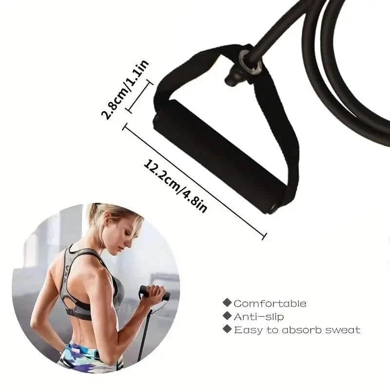 Workout Resistance Bands With Handles