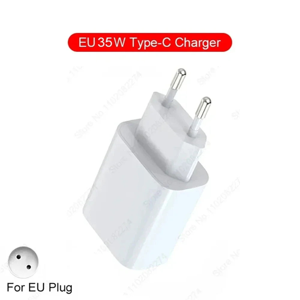 40W USB-C Fast Charger for iPhone - PD Quick Charge Power Adapter with 1 USB-C Port
