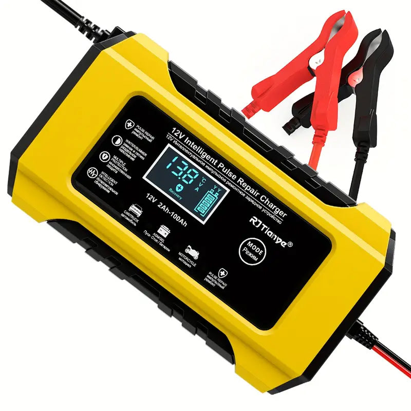 12V Intelligent Pulse Repair Smart Battery Charger