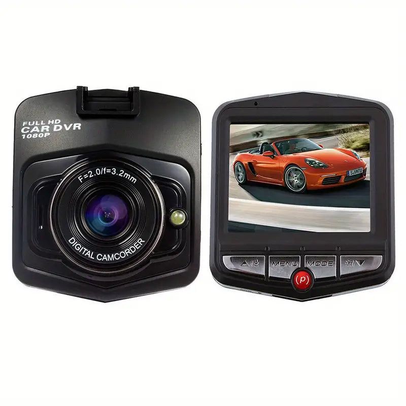 2.4-Inch Black Full HD 1080P Resolution Dashcam