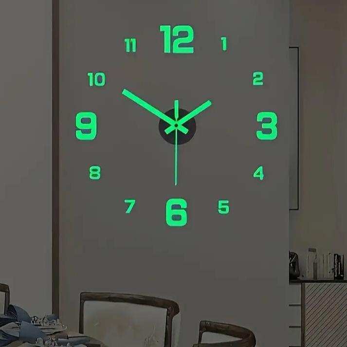 Minimally Quiet Digital Wall Clock