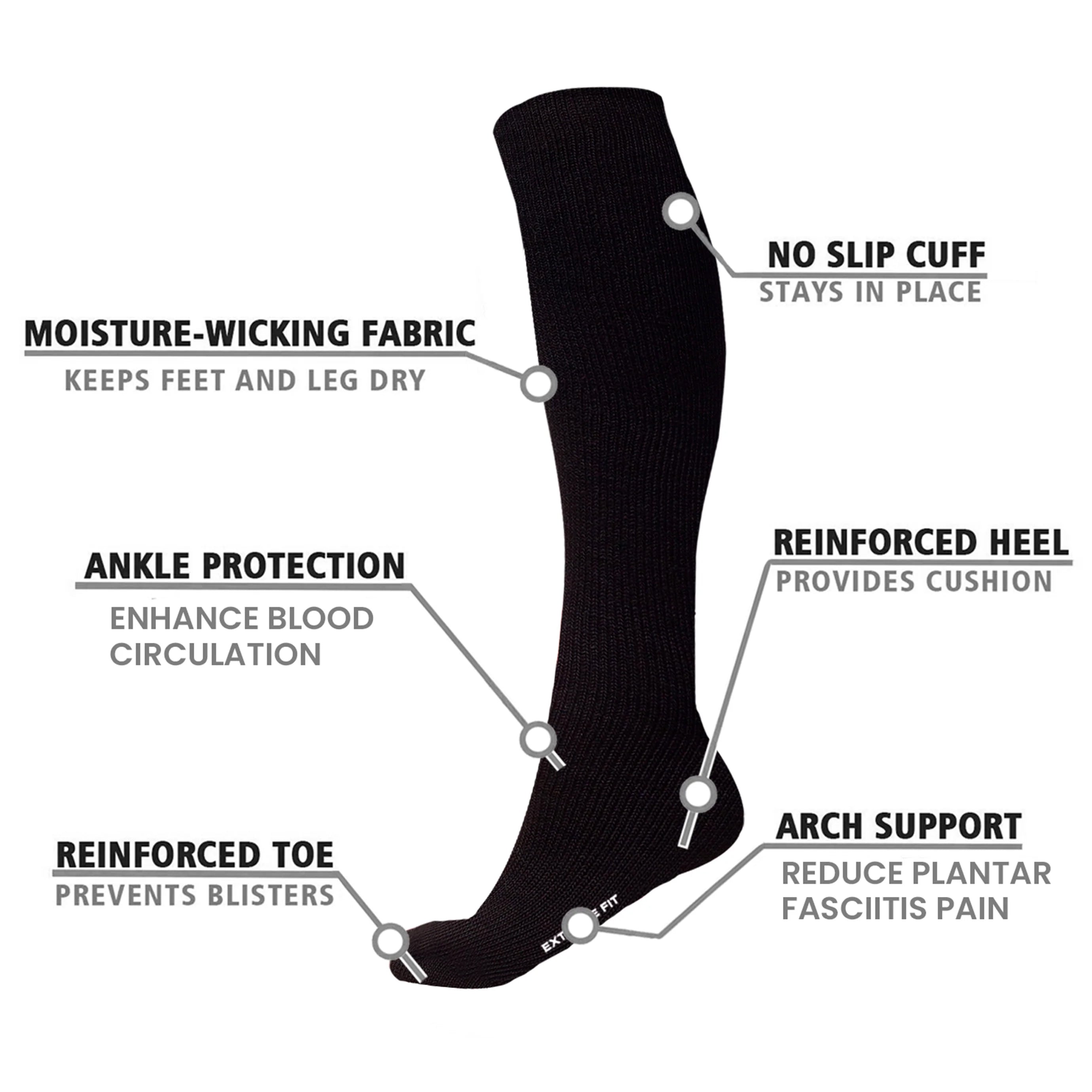 3-Pairs: Perfect Gift Compression Socks