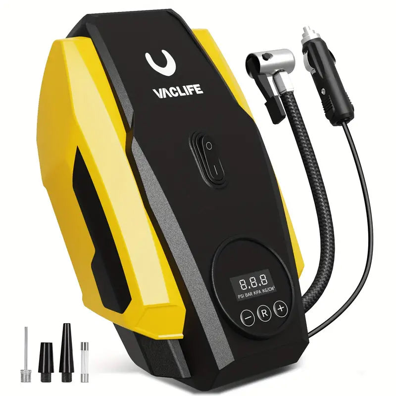 VacLife Tire Inflator Portable Air Compressor