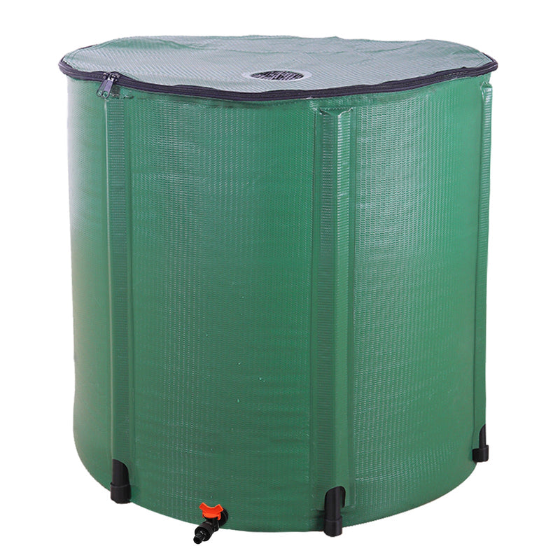 Collapsible Rain Barrel 50 200 Gallon Water Collection Tank Garden Watering