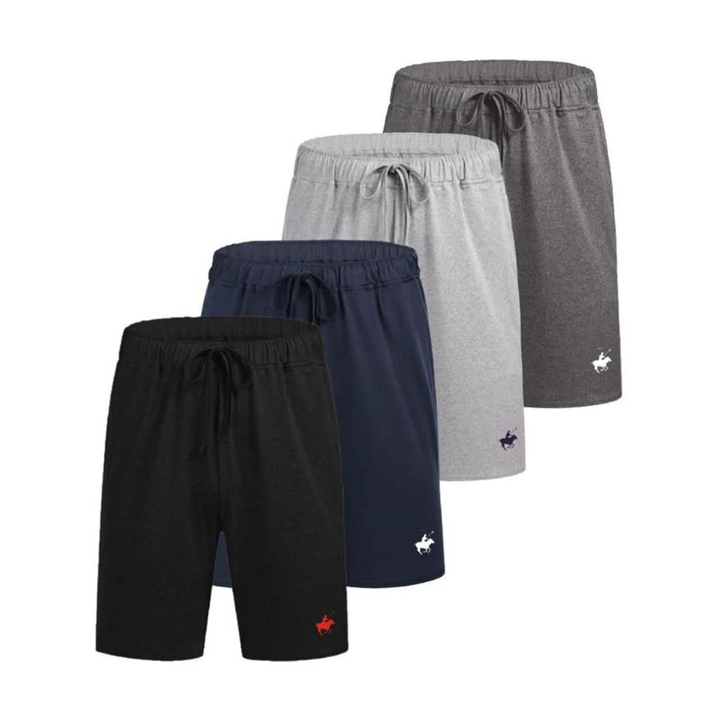 2 Pack Man Loungewear Shorts In Grey & Black | UK - Foto 2